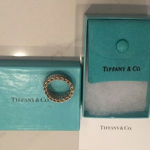 Tiffany & Co. Somerset Sterling Silver Ring
